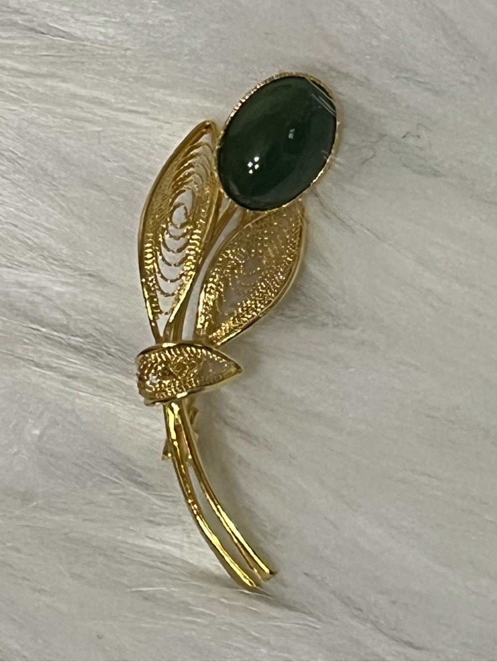 Vintage Filagree Brooch